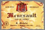 Meursault-Clos Cromin-Michelot